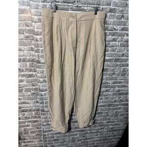 Zara Cuffed Hem Pant‎ NWT Size Xl